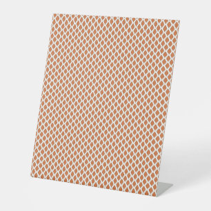 Signe De Table un Motif géométrique noir blanc exceptionnel