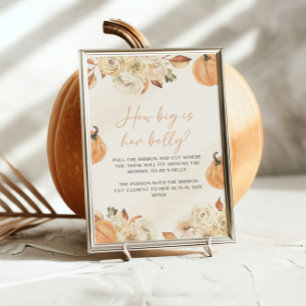 Signe De Table Un Petit Chute Citrouille Quelle Est La Taille De 