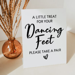 Signe De Table Un Petit Plaisir Pour Vos Pieds De Danse Signal Ma