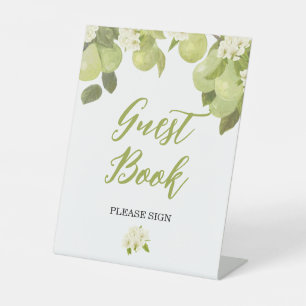 Signe De Table Un petit poire doux Livre d'or