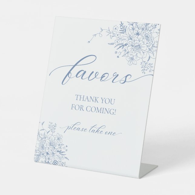 Signe De Table Une Fête des mariées Bleue qui plaira (Recto)
