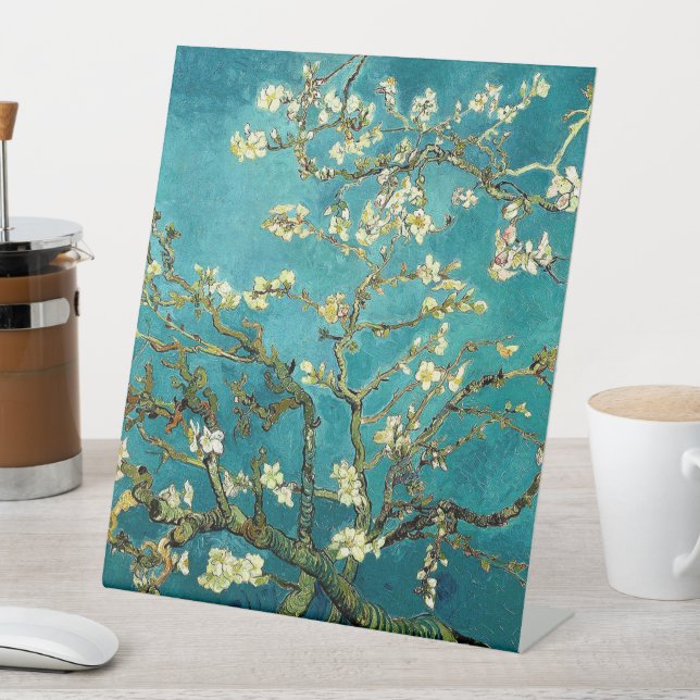 Signe De Table Van Gogh Almond Blossoms Classic Impressionism (In SItu)