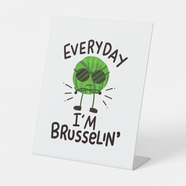 Signe De Table Vegan Brussels Sprouts (Recto)
