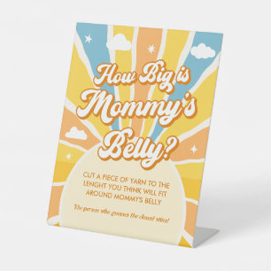 Signe De Table Voici le Baby shower du Fils à quel point le ventr