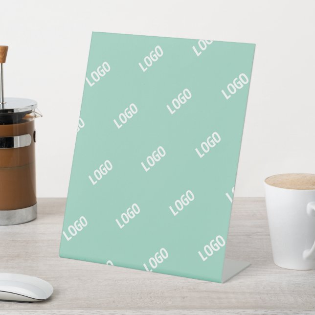 Signe De Table Votre image ou logo téléchargé en mosaïque | Turqu (In SItu)
