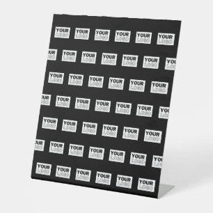 Signe De Table Votre logo ou votre conception Arrière - plan de