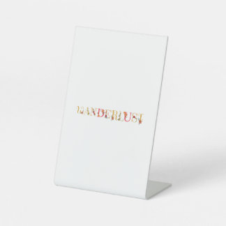 Signe De Table Wanderlust