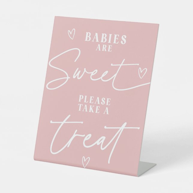 SIGNE DE TRAITEMENT MINI A Sweet Girl Baby shower (Recto)