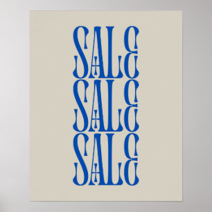 Signe de vente pour magasins de détail, affiche de