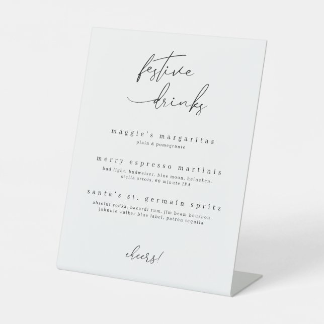 SIGNE DES BOISSONS FestiVES (Recto)