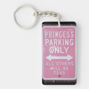 Signe drôle de princesse Parking Only