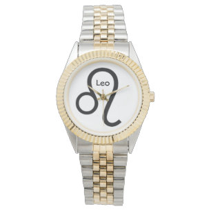 Signe du zodiaque Lion. Montres pour hommes.