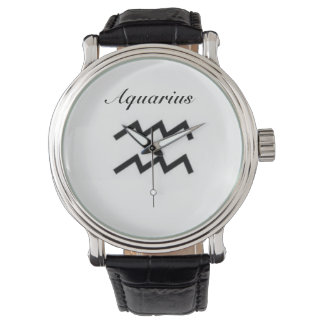 Signe du zodiaque Verseau. Montres pour dames
