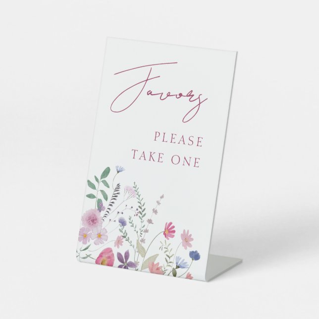 SIGNE fleur sauvage Faveur du piédestal (Recto)