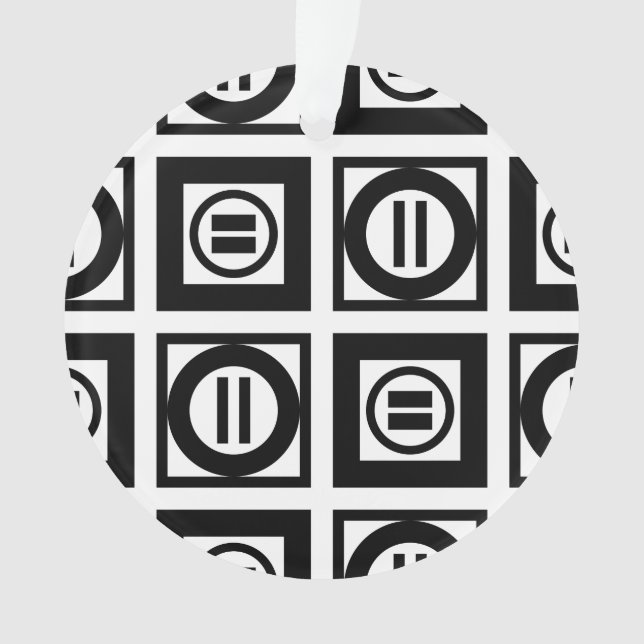 SIGNE Géométrique Noir et Blanc Motif (devant)