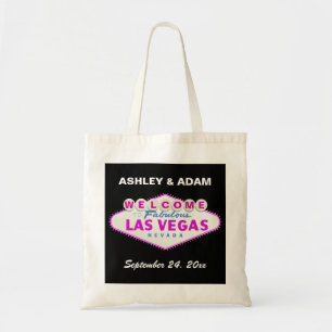 signe Las Vegas destination mariage sac d'accueil