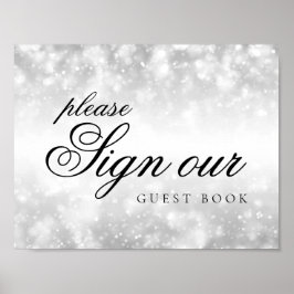 Signe Livre d'or Lumières Shimmer en argent