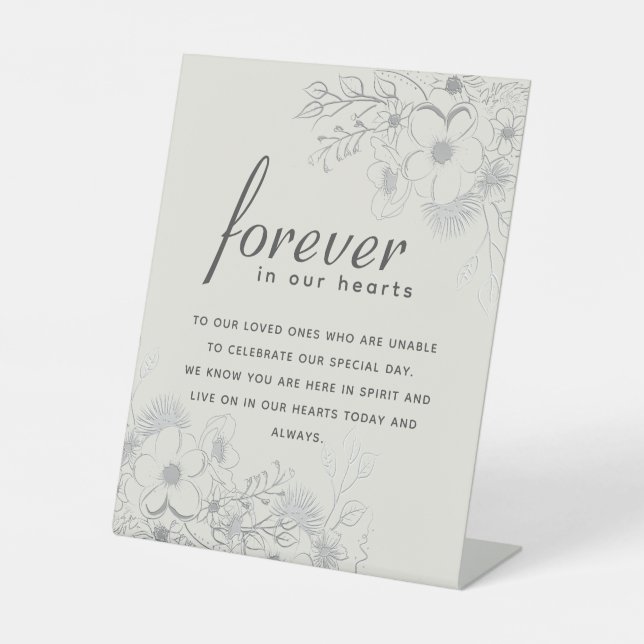 Signe Mariage commémoratif Forever in Our Hearts (Recto)