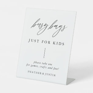 Signe Mariage de calligraphie Enfants Busy