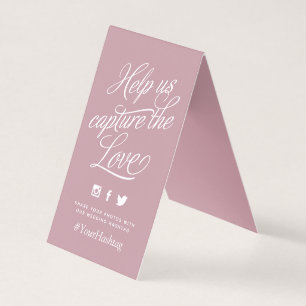 Signe Mariage personnalisé Mauve