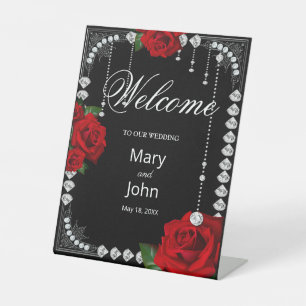 SIGNE Mariage PIÉTONNIER ROUGE ET Diamants