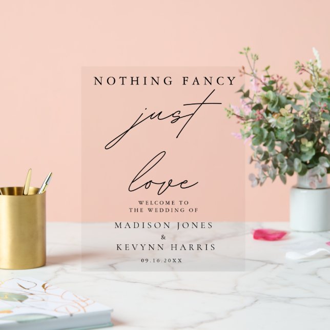 SIGNE Mariage Rien De Fancy Just Love (Mariage)