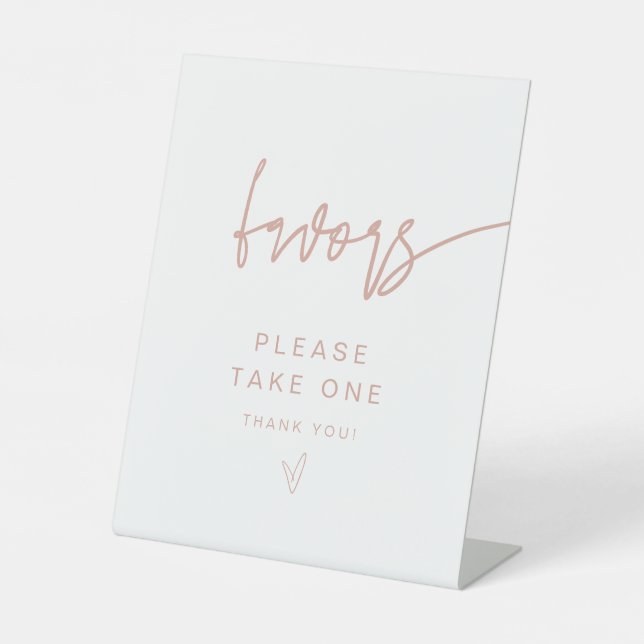 SIGNE MARLO Moderne Boho Blush Rose Faveurs (Recto)