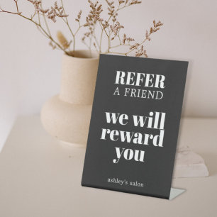 Signe minimaliste élégant noir blanc salon piédest