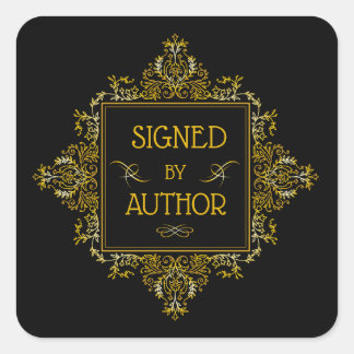 Signé par Author Sticker