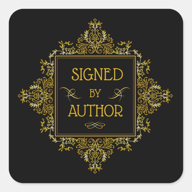 Signé par Author Sticker (Devant)