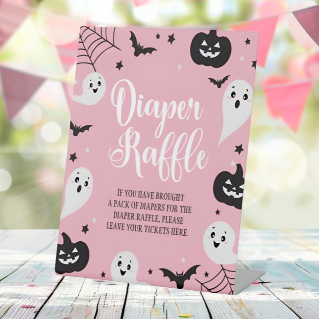 SIGNE PIÉTONNE Halloween Baby shower Déchets (Créateur téléchargé)