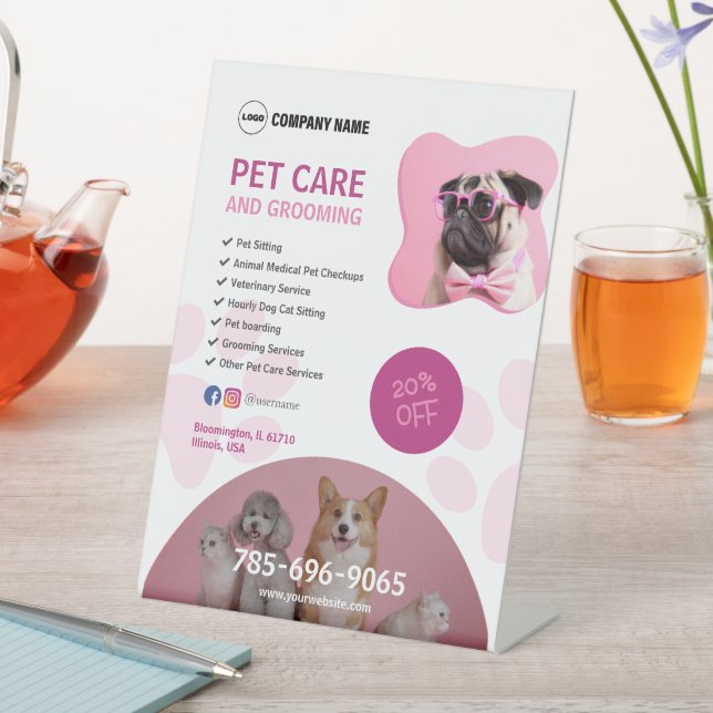 SIGNE POSTÉRIQUE DES SERVICES DE SOINS AUX ANIMAUX (In SItu)