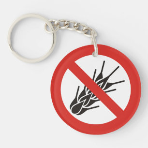 Signe sans gluten Porte - clé