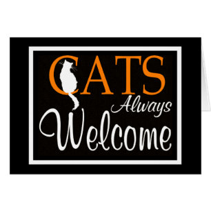 Signe toujours bienvenu de chats