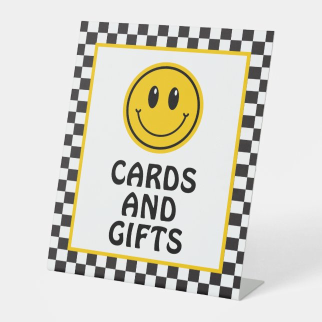 SIGNE UN HOMME Joyeux Cartes et cadeaux Emoji (Recto)