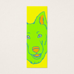 Signet au néon de chien