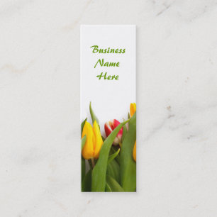 Signet du jardin de la Tulipe de printemps Cartes 