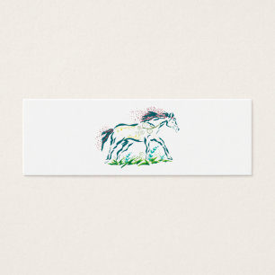 Signet fleuri de cheval