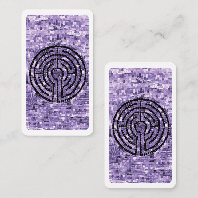 SIGNET LABYRINTH VI - Carte 3.5x2 (Devant / Derrière)