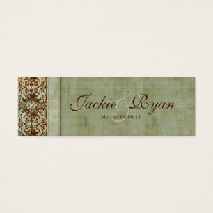 Signet mariage Carte de remerciements Favoriser Vi