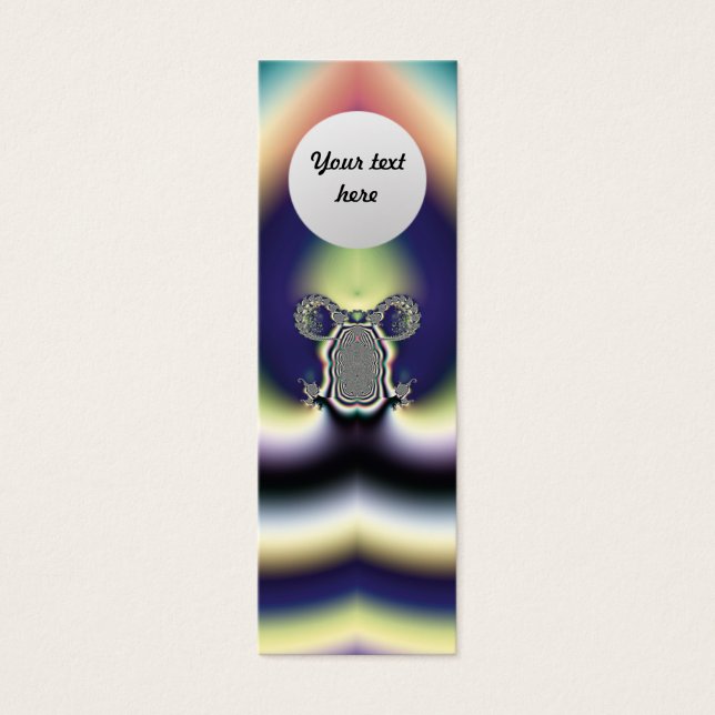 Signet personnalisé Cœur Psychedelique (Devant)