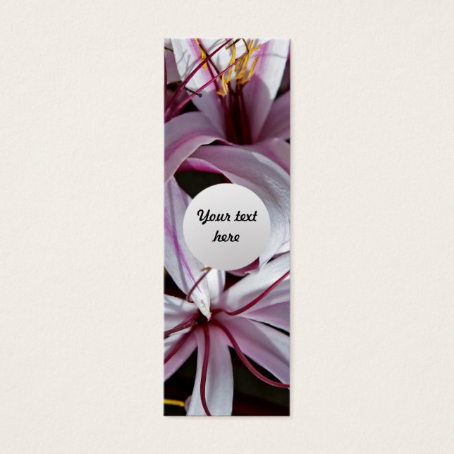 Signet personnalisé de Lilies (Devant)