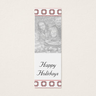 Signet photo de Noël/Hanoukka personnalisable