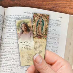 Signet photo mémorial de Guadalupe en espagnol