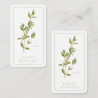 SIGNET THYME FRAIS - Carte 3.5x2 + texte