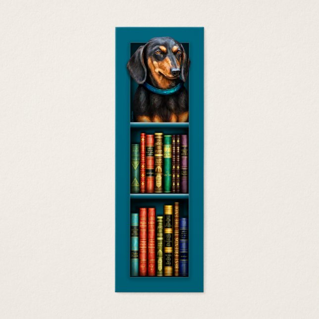 Signet Turquoise Dachshund (Devant)