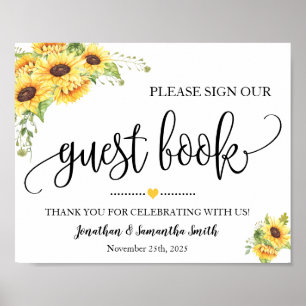 Signez notre livre d'or mariage douche aux tournes