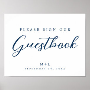 Signez notre livre d'or Réception de mariage
