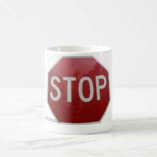 Signierung beenden kaffeetasse