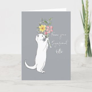 Significant Otter Feiertagskarte